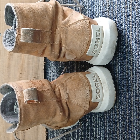 Sorel Explorer II Joan Felt Boots Tawny Buff Moonstone Women’s 11 - Picture 6 of 8